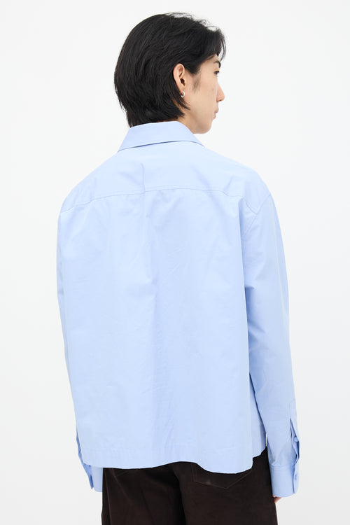 FW 2025 Embossed Logo Tunic Shirt
