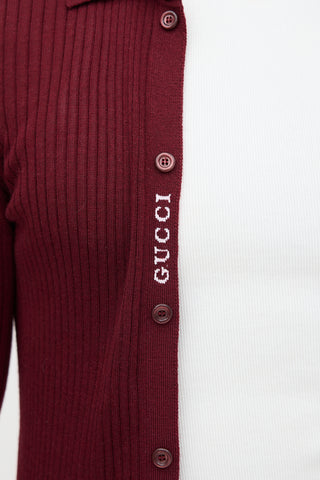 FW 2025 Ribbed Knit Polo