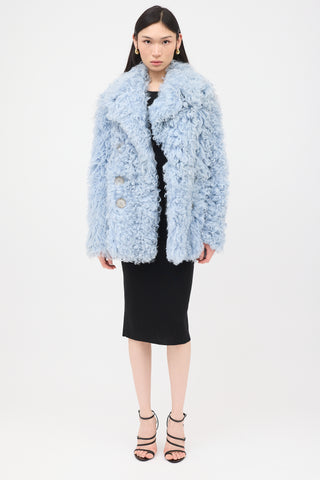 Gucci Fall 2014 Shearling Coat
