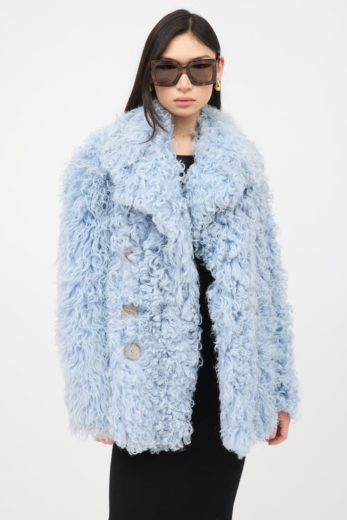 Gucci Fall 2014 Shearling Coat