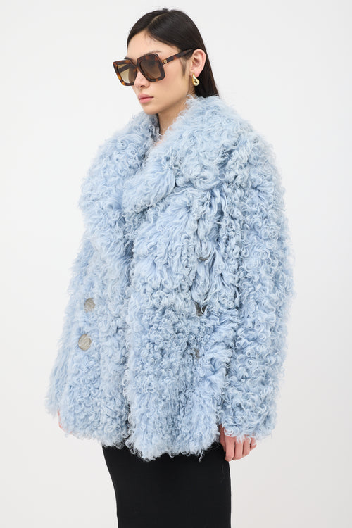 Gucci Fall 2014 Shearling Coat
