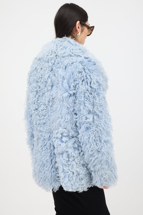 Gucci Fall 2014 Shearling Coat