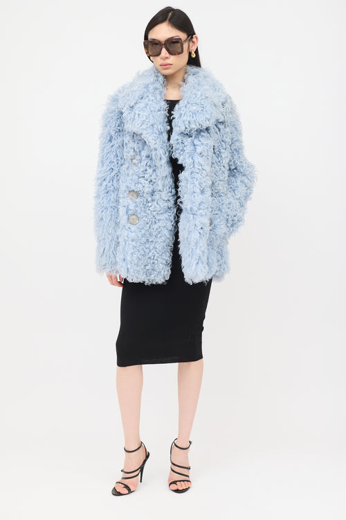 Gucci Fall 2014 Shearling Coat