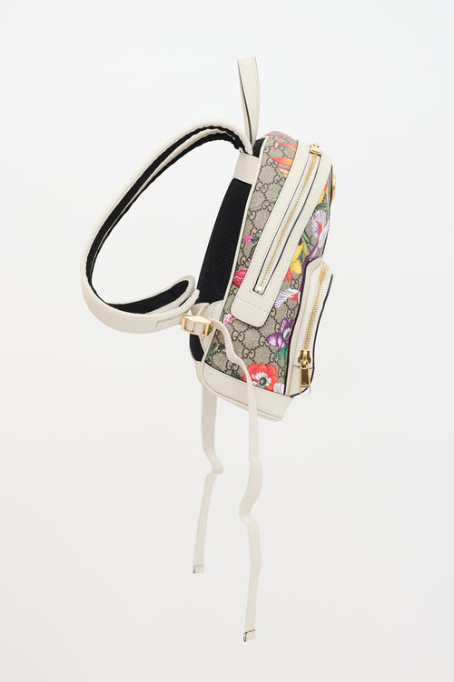 Gucci Flora GG Supreme Ophidia Backpack