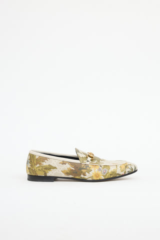 Gucci Floral Jordaan Loafer