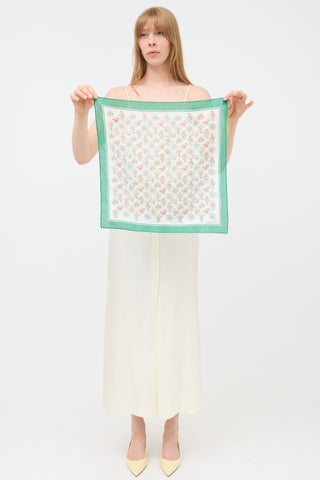 Gucci Floral Printed Scarf