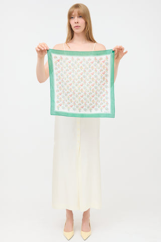 Gucci Floral Printed Scarf