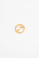 Gucci Blondie GG Logo Brooch