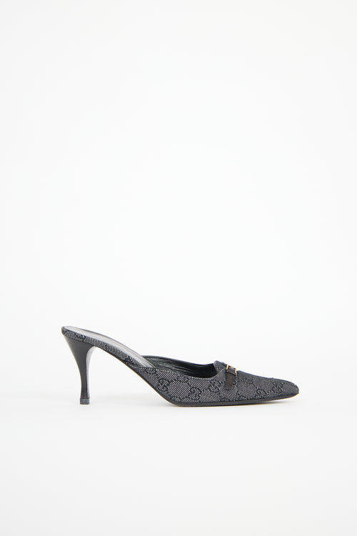 Gucci GG Buckle Mule