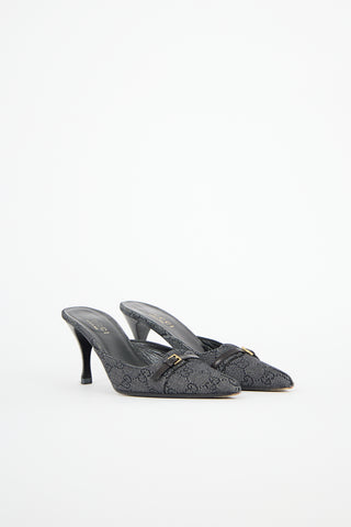 Gucci GG Buckle Mule