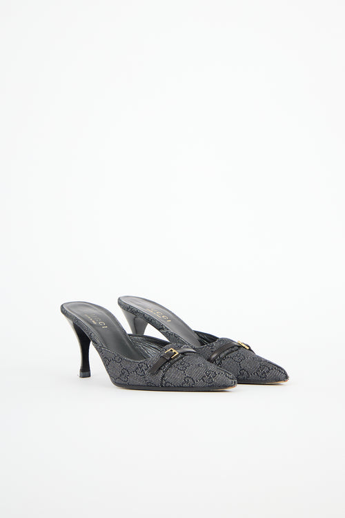 Gucci GG Buckle Mule