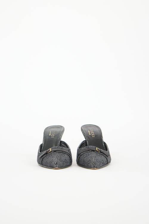 Gucci GG Buckle Mule