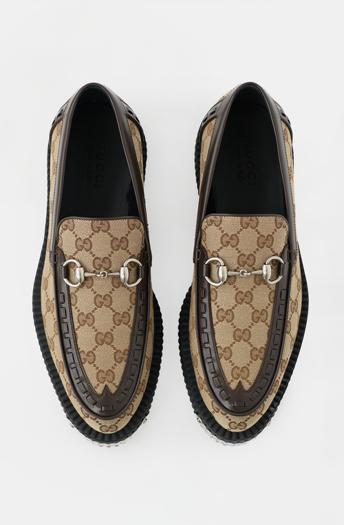 Gucci GG Canvas Damien Loafer