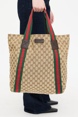 Gucci GG Canvas Tote Bag