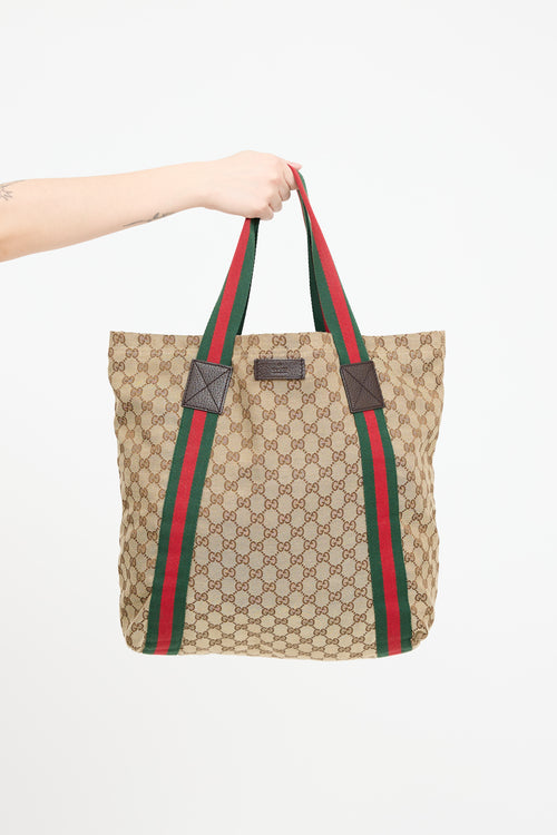 Gucci GG Canvas Tote Bag