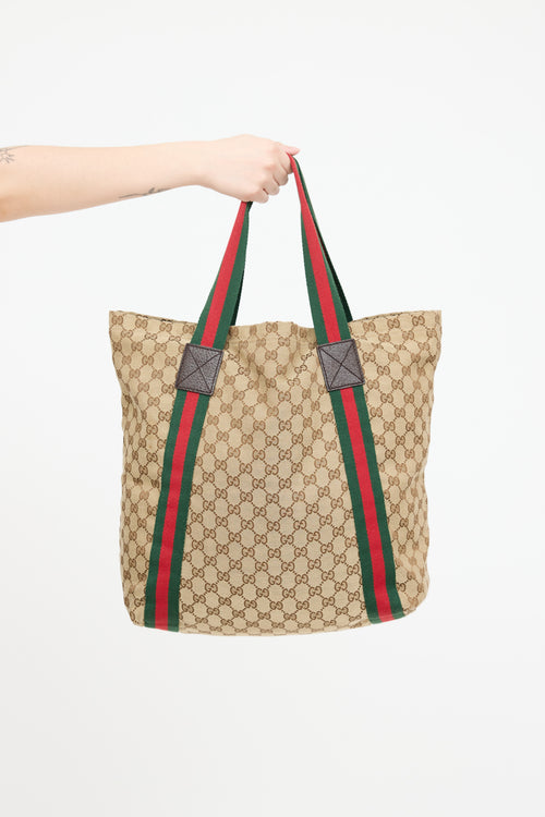 Gucci GG Canvas Tote Bag