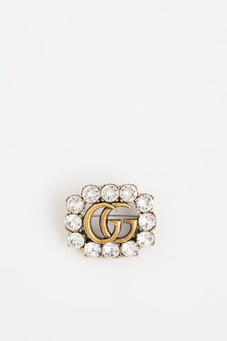 Gucci GG Crystal Brooch