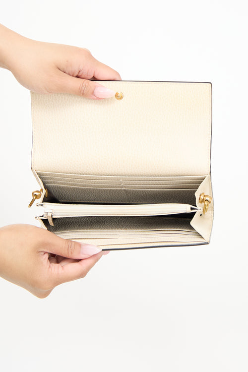 GG Marmont Continental Wallet