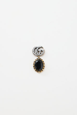Gucci GG Marmont Crystal Earrings
