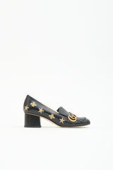 Gucci Leather GG Loafer Pump