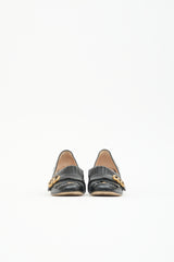 Gucci Leather GG Loafer Pump