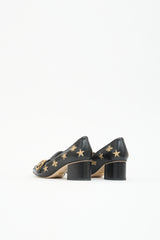 Gucci Leather GG Loafer Pump