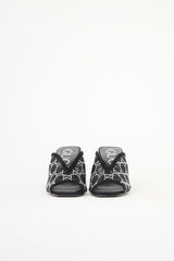 Gucci GG Mesh Embellished Mule