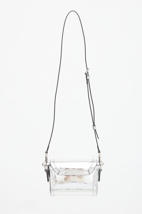 Gucci GG Metallic Leather Mini Crossbody Bag