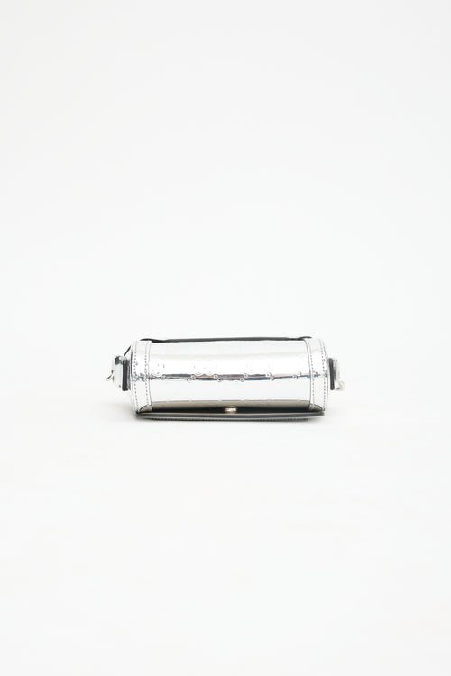 Gucci GG Metallic Leather Mini Crossbody Bag