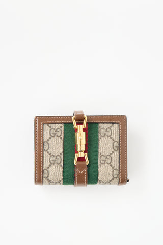 Gucci GG Monogram Jackie 1961 Wallet