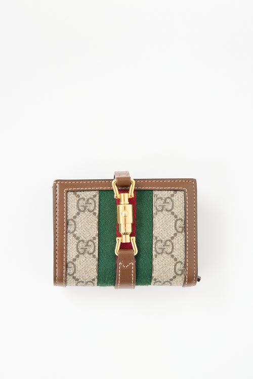 Gucci GG Monogram Jackie 1961 Wallet