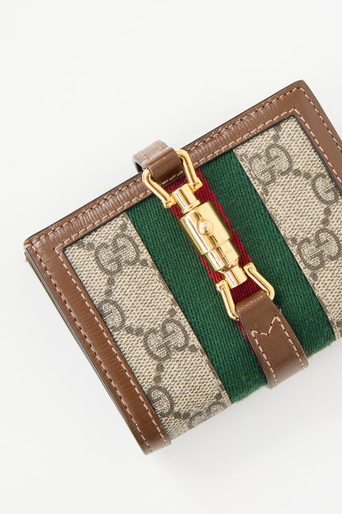 Gucci GG Monogram Jackie 1961 Wallet