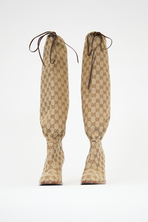 Gucci GG Monogram Lisa Boot