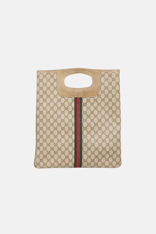 Gucci GG Web Shopper Tote