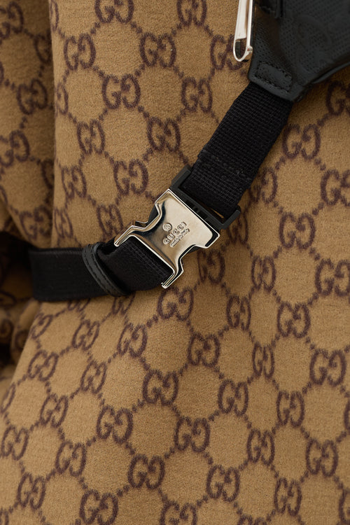 Gucci GG Perforated Leather Belt Bag