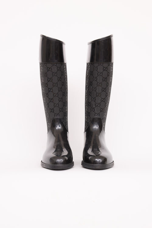 GucciRubber Guccissima Wellington Rain Boot