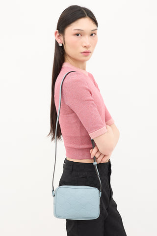 Gucci GG Rubber Effect Crossbody Bag
