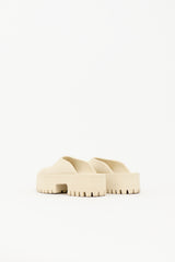 Gucci Rubber GG Elea Mule