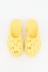 Gucci Rubber GG Elea Mule