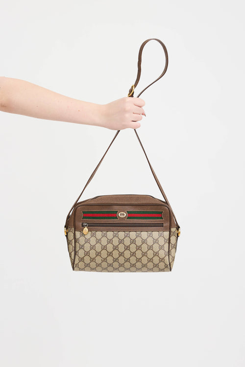 Gucci GG Web Sherry Crossbody Bag