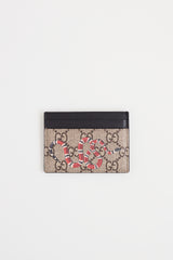 Gucci GG Supreme Graphic Card Holder