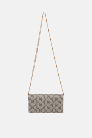Gucci GG Supreme Bananya Wallet On Chain