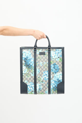 Gucci GG Supreme Blooms Tote Bag