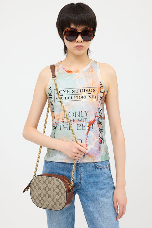 Gucci GG Supreme Mini Chain Bag