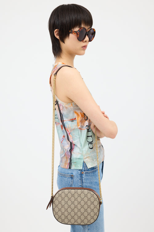 Gucci GG Supreme Mini Chain Bag