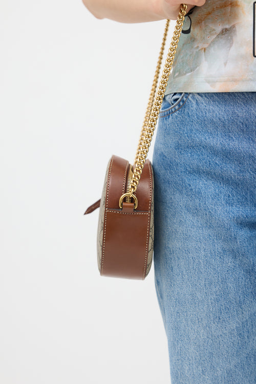 Gucci GG Supreme Mini Chain Bag