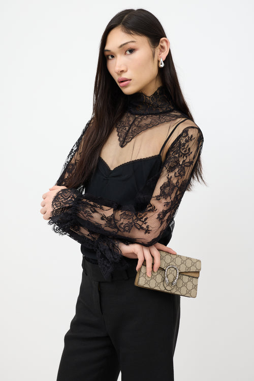 Gucci GG Supreme Monogram Dionysus Mini Bag