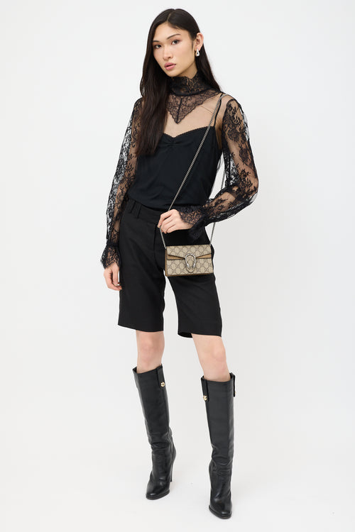 Gucci GG Supreme Monogram Dionysus Mini Bag