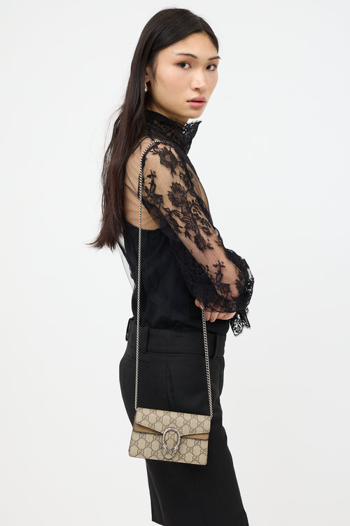 Gucci GG Supreme Monogram Dionysus Mini Bag