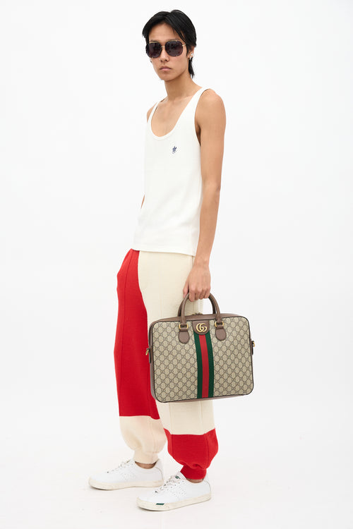 Gucci GG Supreme Ophidia Briefcase